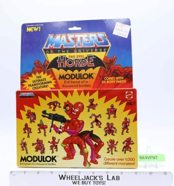 Modulok Masters of the Universe MOTU 1985 Mattel Action Figure NEW MISB SEALED main image