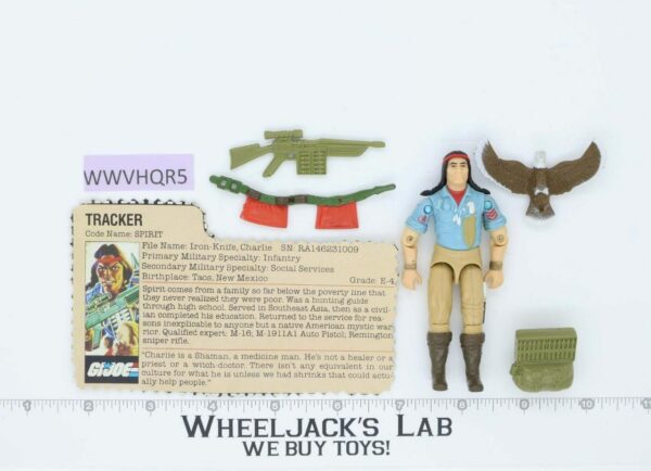 Spirit Tracker V1 100% Complete G.I. Joe 1984 Hasbro Vintage Action Figure main image