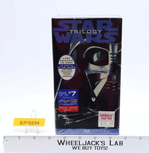 Star Wars Trilogy Giftpack Digitally Remastered VHS Tapes NEW SEALED main image