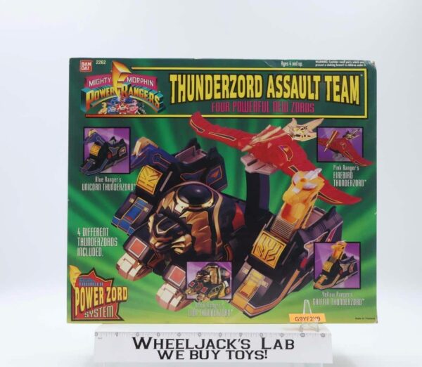 Thunderzord Assault Team Mighty Morphin Power Rangers 1994 Bandai Action Figure main image