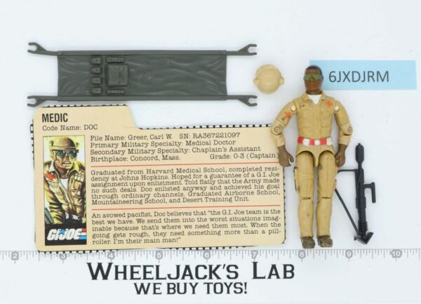 Doc V1 100% Complete G.I. Joe 1983 Hasbro Vintage Action Figure main image