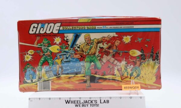 GI Joe Collectors Case 24 Action Figures W/TRAYS 1984 Tara Toy Accessory main image