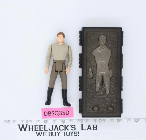 Han Solo in Carbonite 100% Complete Star Wars 1984 Vintage Kenner NO REPRO main image