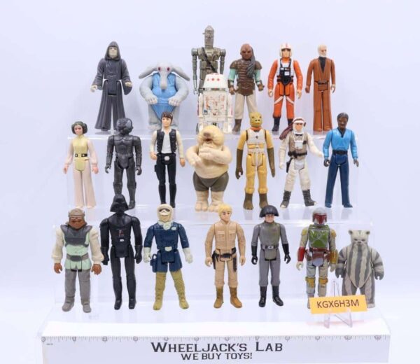 Lot of 21 Star Wars 1970s-1980s Kenner Vintage Action Figures main image