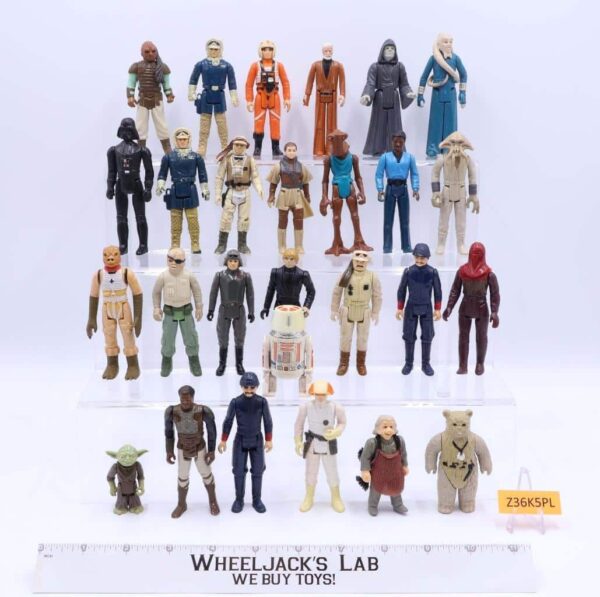 Lot of 21 Star Wars 1970s-1980s Kenner Vintage Action Figures main image