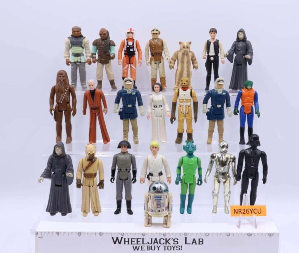 Lot of 21 Star Wars 1970s-1980s Kenner Vintage Action Figures main image