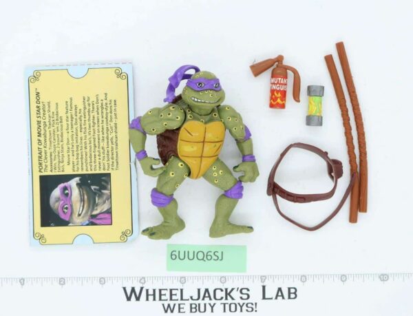 Movie Star Don Teenage Mutant Ninja Turtle 1992 Playmates Action Figure main image