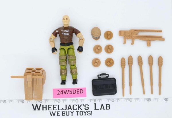 Salvo V1 100% Complete G.I. Joe 1990 Hasbro Vintage Action Figure main image