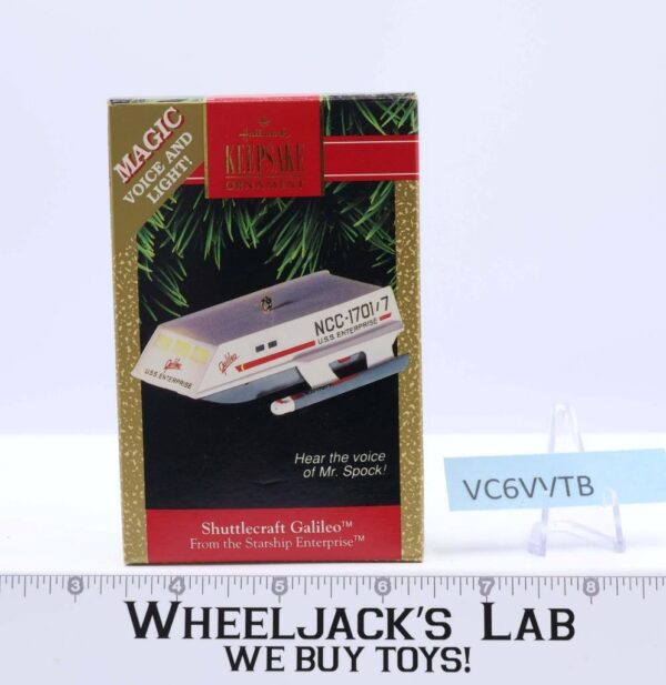 Shuttlecraft Galileo Star Trek 1992 Hallmark Magic Keepsake Ornament main image