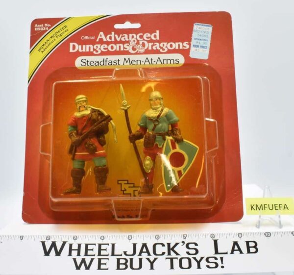 Steadfast Men-At-Arms Advanced Dungeons and Dragons 1983 LJN NEW MOSC SEALED main image