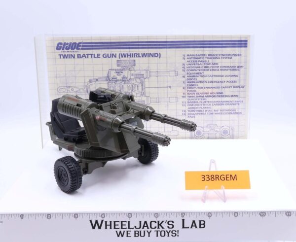 Whirlwind 100% Complete G.I. Joe Hasbro 1983 Vintage Action Figure Vehicle main image