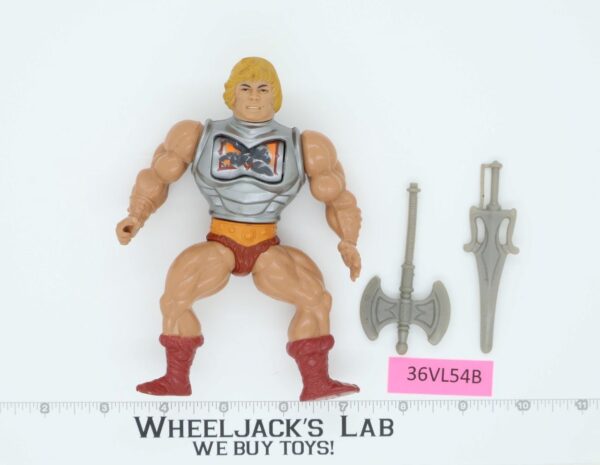 Battle Armor He-Man 100% Complete Masters of the Universe MOTU Mattel 1984 main image