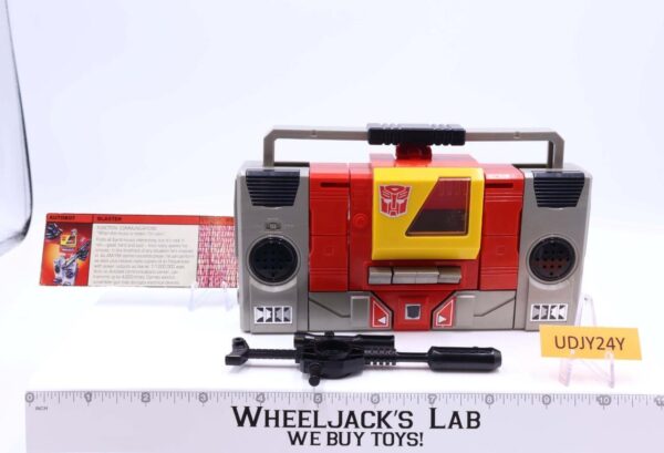 Blaster 100% Complete 1985 Vintage G1 Transformers Boombox Action Figure main image