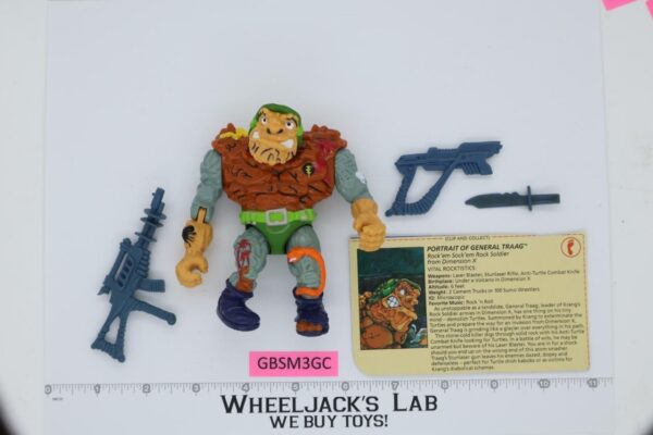 General Traag 100% Complete Teenage Mutant Ninja Turtles TMNT Playmates 1989 main image