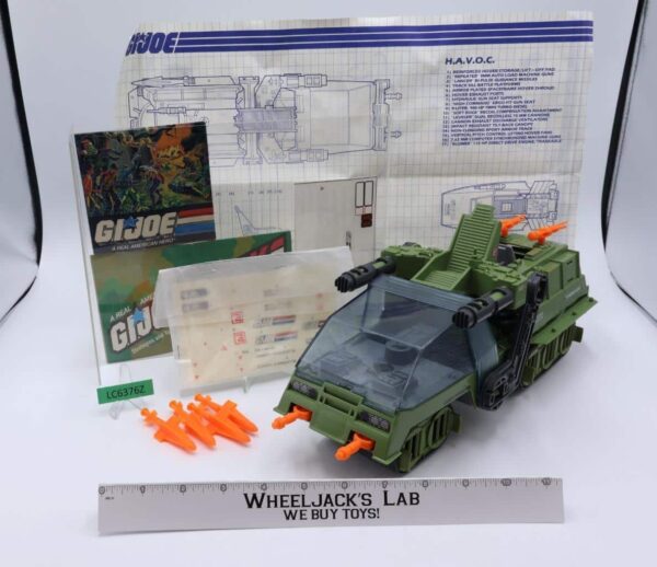 HAVOC H.A.V.O.C. 100% Complete GI Joe 1986 Hasbro Vintage Action Figure Vehicle main image