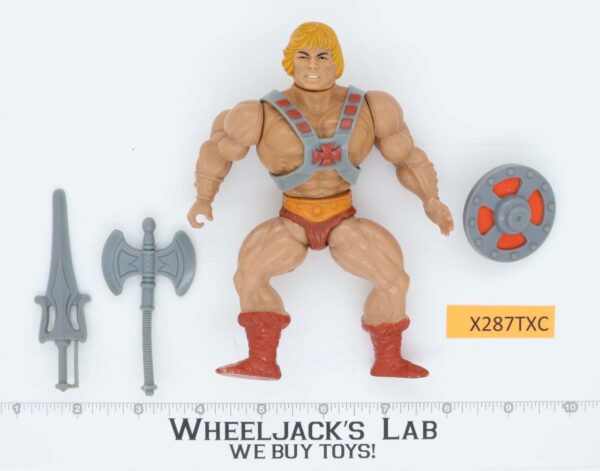 He-Man 100% Complete He-Man Masters of the Universe MOTU Mattel 1982 Vintage main image