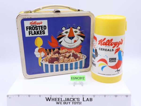 Kellogg’s Cereal Brands Metal Lunchbox W/Thermos Aladdin 1969 Vintage main image