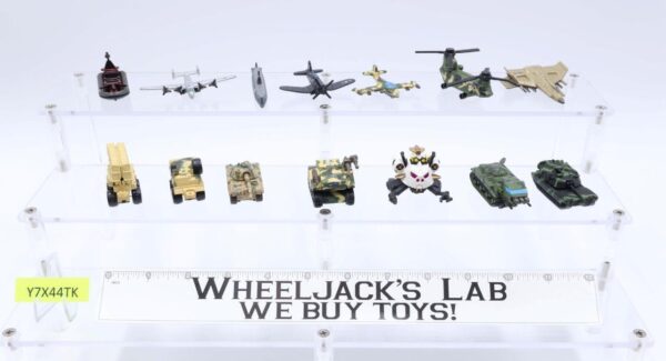 Lot of 14 Army Vehicles Planes Boats 1988-89 Vintage Galoob Micro Machines main image