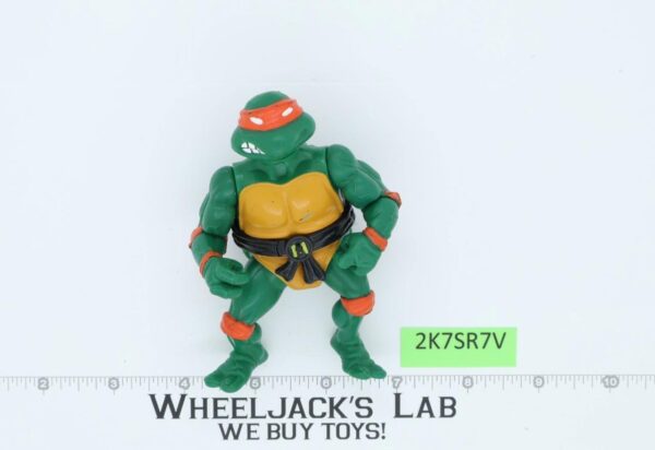 Michaelangelo HARD HEAD Teenage Mutant Ninja Turtles TMNT 1988 Playmates Vintage main image