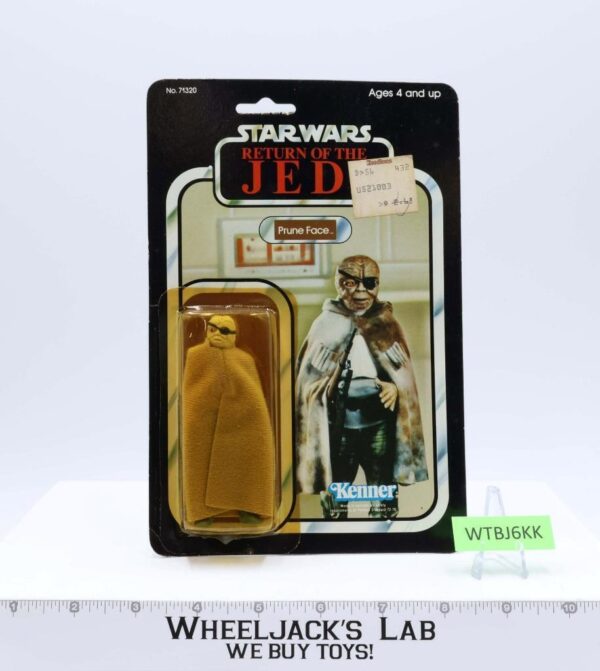 Prune Face 77 Back-A Star Wars ROTJ 1983 Kenner Action Figure NEW MOSC SEALED main image