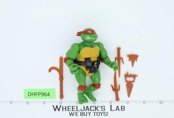 Raphael HARD HEAD Teenage Mutant Ninja Turtles TMNT 1988 Playmates Vintage main image