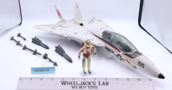 Skystriker XP-14F Combat Jet W/Ace 100% Complete G.I. Joe 1983 Hasbro Vehicle main image