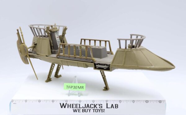 Tatooine Skiff 100% Complete Star Wars POTF 1984 Kenner Action Figure Vehicle main image