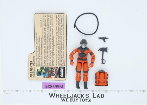 Barbecue V1 100% Complete G.I. Joe 1985 Hasbro Vintage Action Figure main image