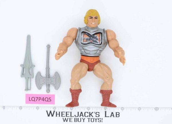 Battle Armor He-Man 100% Complete Masters of the Universe MOTU Mattel 1984 main image