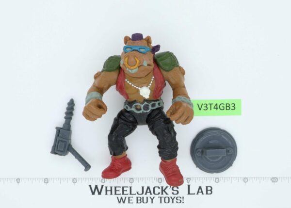 Bebop HARD HEAD Teenage Mutant Ninja Turtles TMNT Playmates 1988 Vintage Figure main image