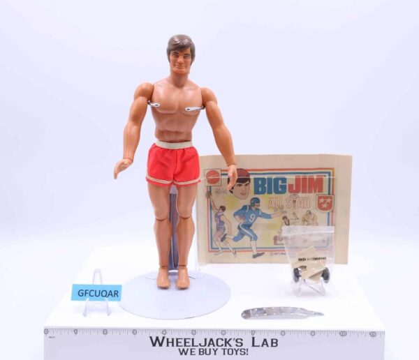 Big Jim Mattel 10″ 1971 Vintage Action Figure w/ Accessories & Comic Booklet main image