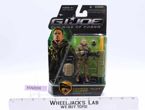 Conrad “Duke” Hauser GI Joe Rise of Cobra 2009 Hasbro Figure NEW MOSC SEALED main image