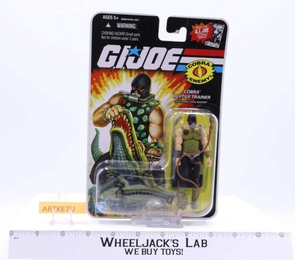 Croc Master GI Joe 25th Anniversary 2008 Hasbro Action Figure NEW MOSC SEALED main image