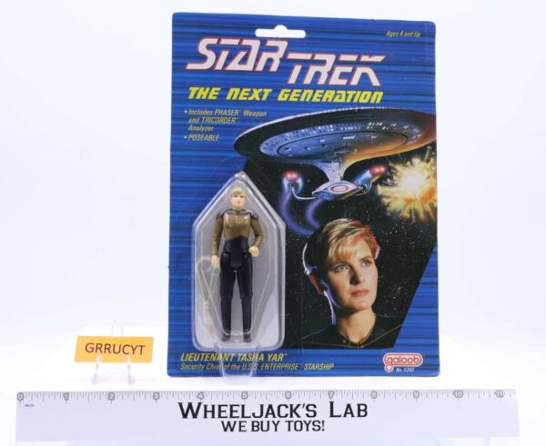 Lieutenant Tasha Yar Star Trek The Next Generation 1988 Galoob Figure NEW MOSC main image