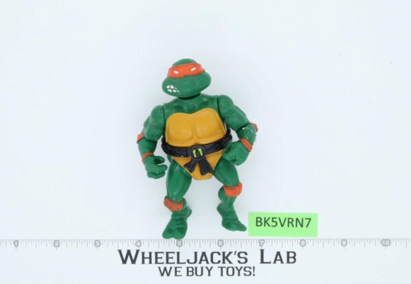 Michaelangelo HARD HEAD Teenage Mutant Ninja Turtles TMNT 1988 Playmates Vintage main image