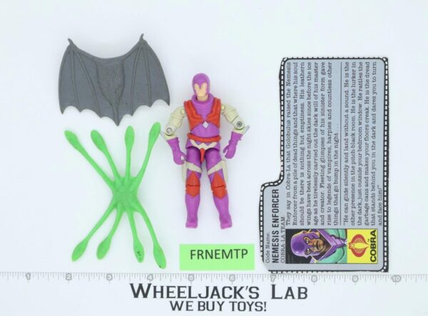 Nemesis Enforcer V1 100% Complete G.I. Joe 1987 Hasbro Vintage Action Figure main image