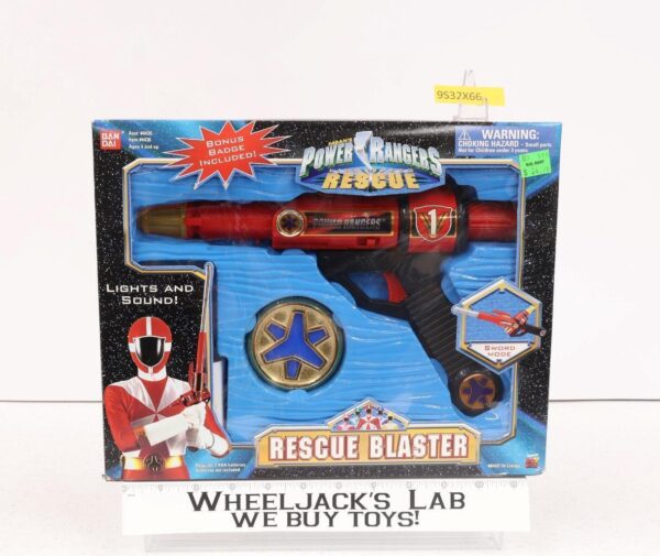 Rescue Blaster Complete Power Rangers Lightspeed Rescue 1999 Bandai main image