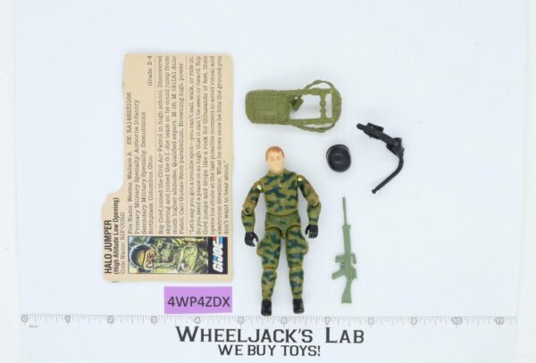 Rip Cord V1 100% Complete G.I. Joe 1984 Hasbro Vintage Action Figure main image