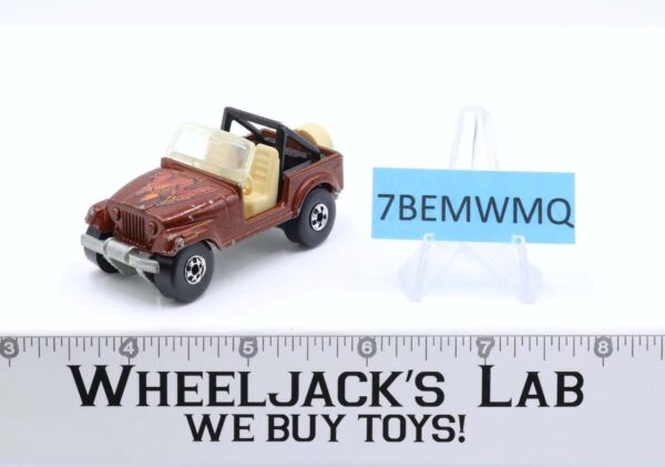 Brown Jeep CJ7 Hot Wheels Mattel Blackwall Vintage 1981 main image