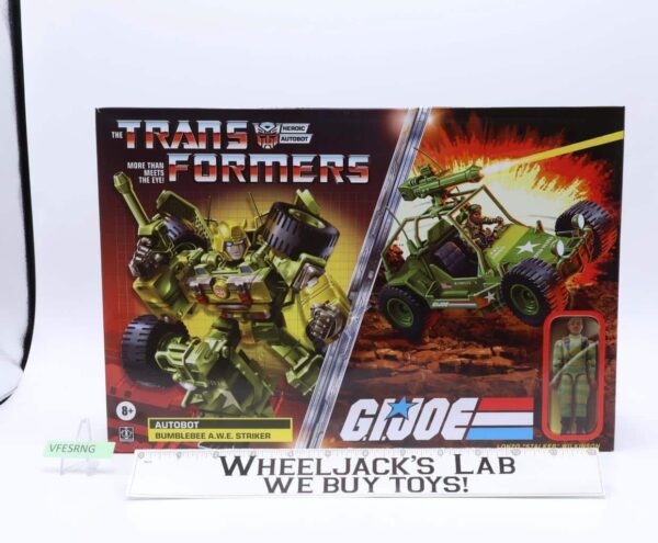 Bumblebee A.W.E. Striker GI Joe Transformers Mash-Up 2022 Hasbro NEW MISB SEALED main image