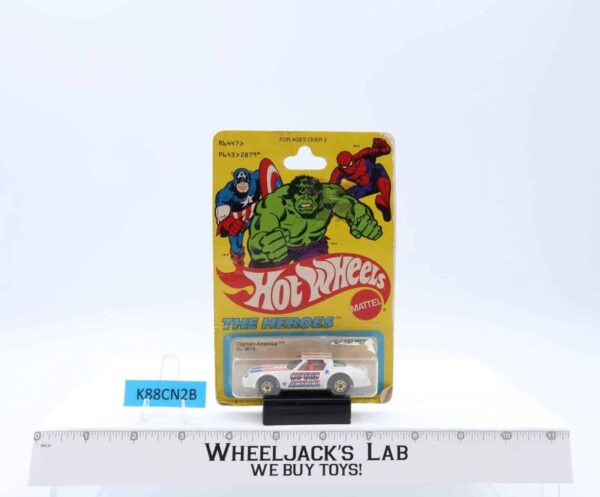 Captain America No.2879 The Heroes Hot Wheels 1980 Mattel NEW SEALED main image