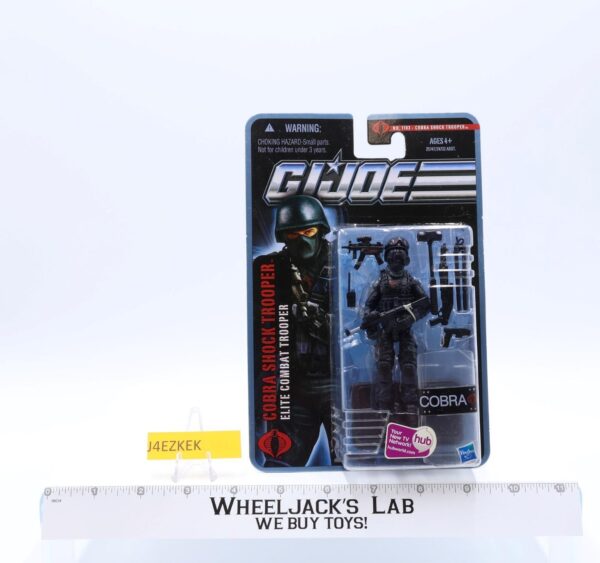 Cobra Shock Trooper GI Joe Pursuit of Cobra 2010 Hasbro Figure NEW MOSC SEALED main image