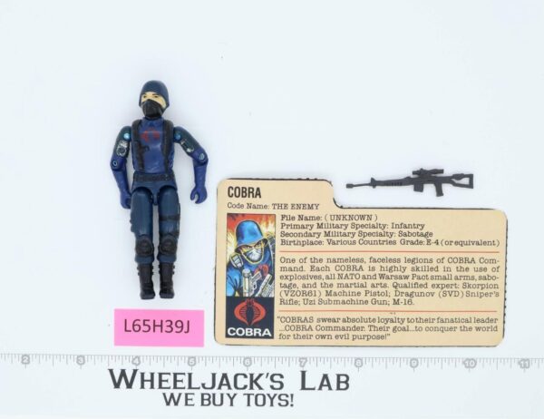 Cobra V1.5 100% Complete G.I. Joe 1983 Hasbro Vintage Action Figure main image