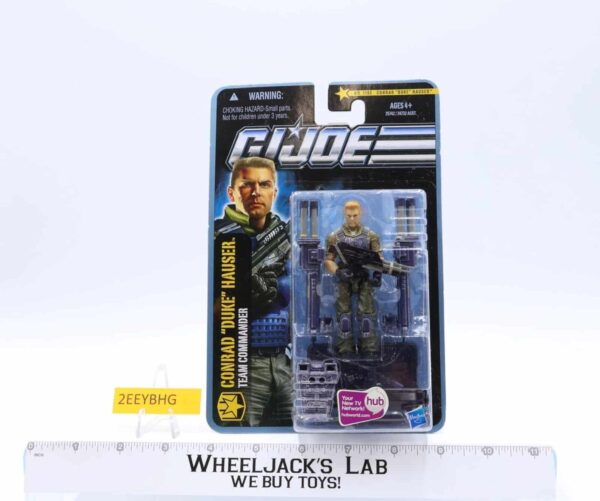 Conrad “Duke” Hauser GI Joe Pursuit of Cobra 2010 Hasbro Figure NEW MOSC SEALED main image