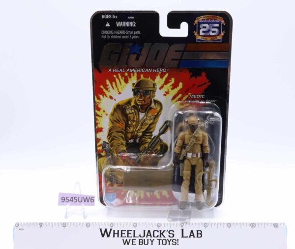 Doc Medic GI Joe 25th Anniversary 2007 Hasbro Action Figure NEW MOSC SEALED main image