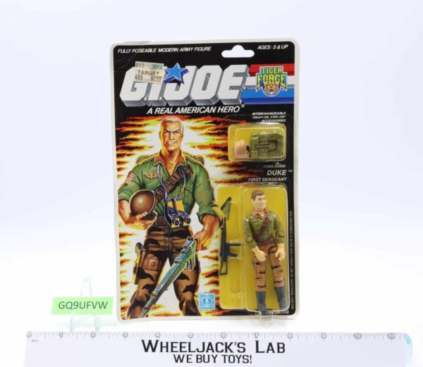 Duke GI Joe Tiger Force 1988 Hasbro Vintage Action Figure NEW MOSC SEALED main image