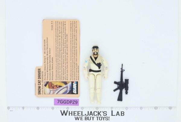 Frostbite V1 100% Complete G.I Joe 1985 Hasbro Vintage Action Figure main image