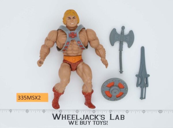 He-Man 100% Complete He-Man Masters of the Universe MOTU Mattel 1982 Vintage main image