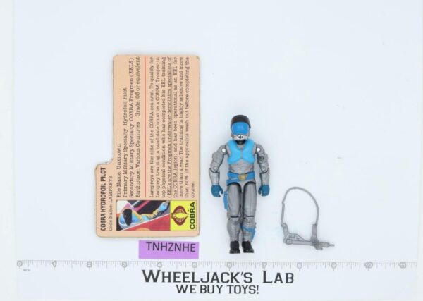 Lampreys V1 100% Complete G.I. Joe 1985 Hasbro Vintage Action Figure main image