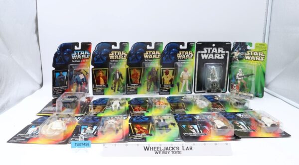 Lot of 16 Star Wars Power of the Force 1996 Hasbro Action Figures NEW SEALED main image